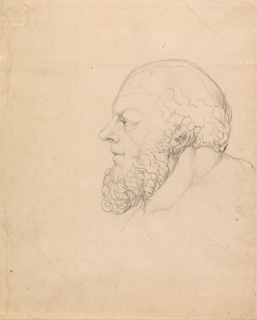Sokrates, vizionářská hlava od William Blake