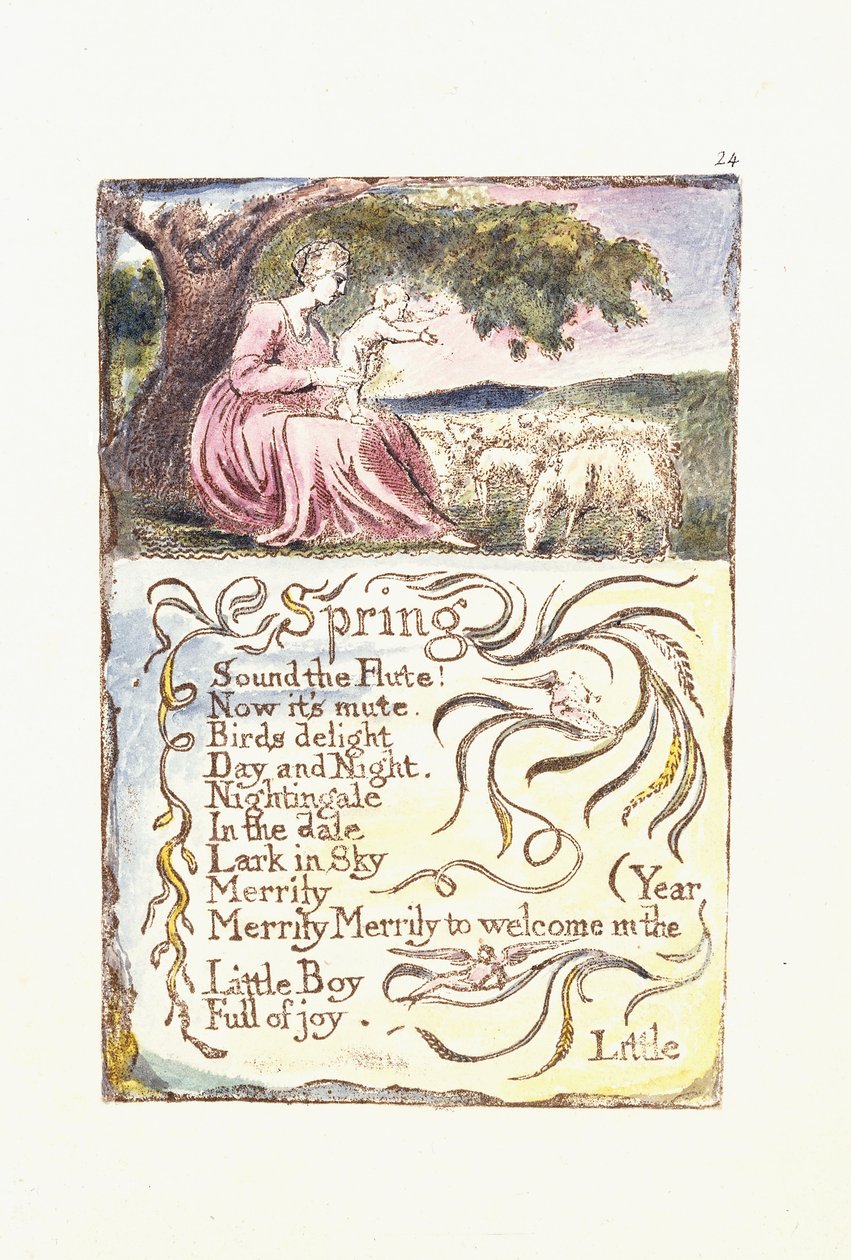 Jaro, 1789 od William Blake