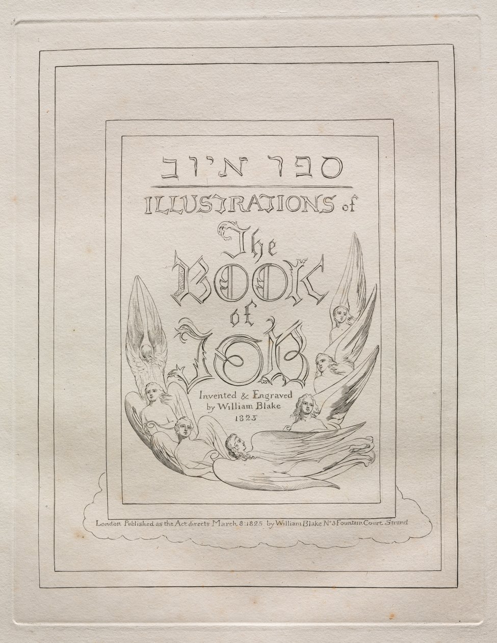 Kniha Job od William Blake