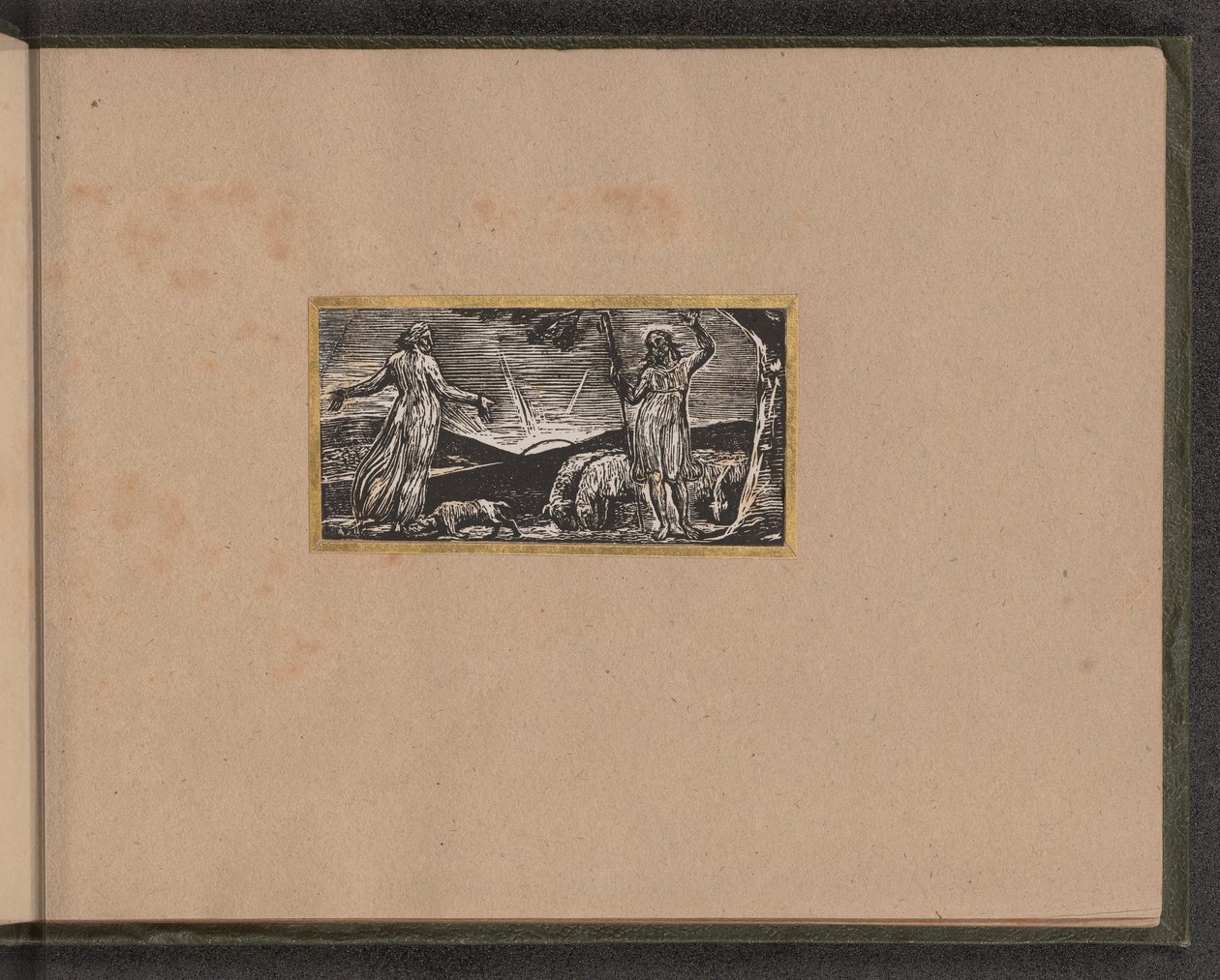 Thenot protestuje s Colinet od William Blake