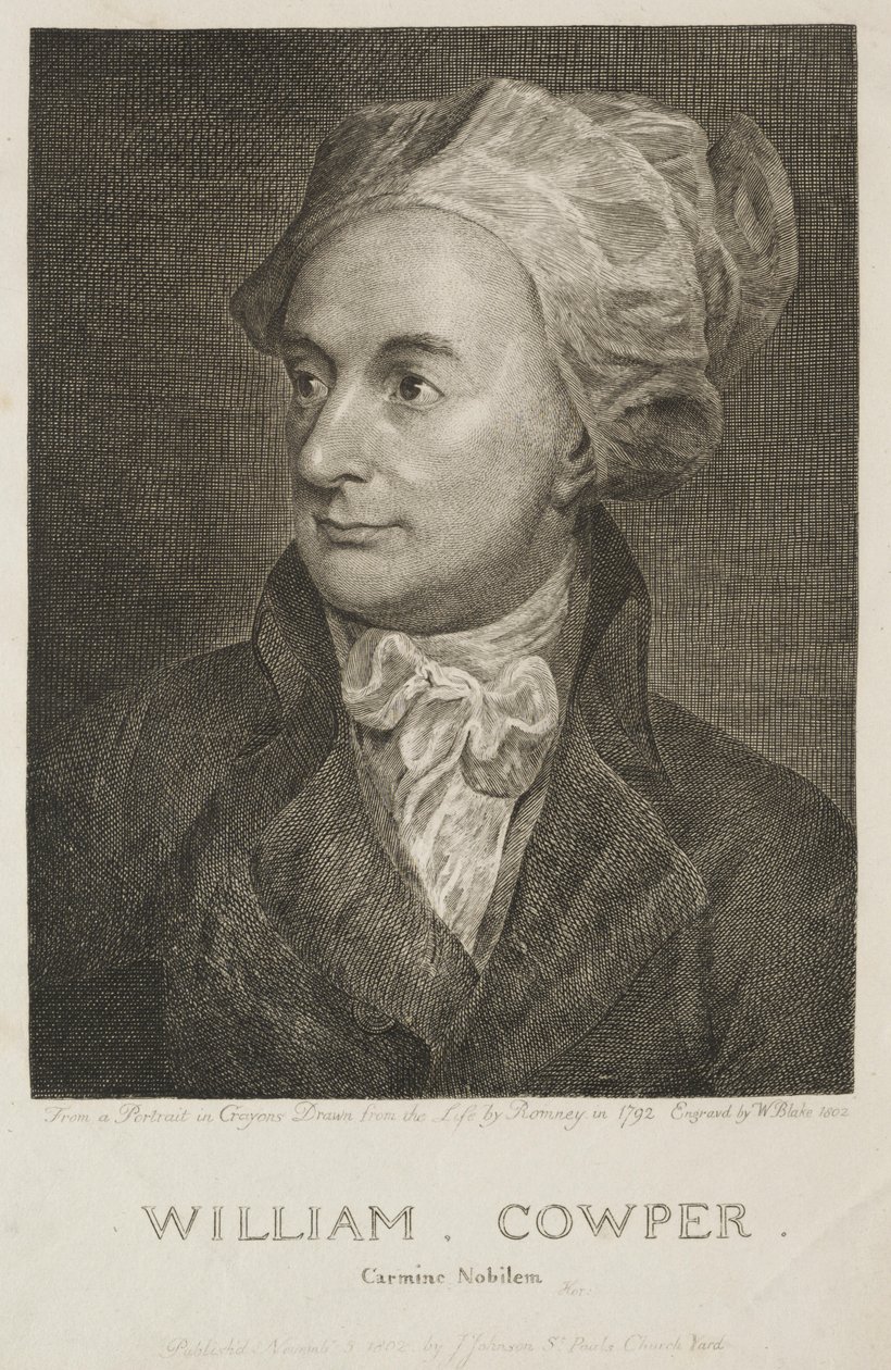 William Cowper, 1802. od William Blake