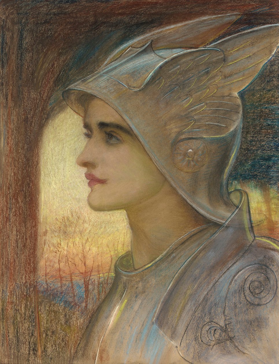 Svatá Johanka z Arku od William Blake Richmond