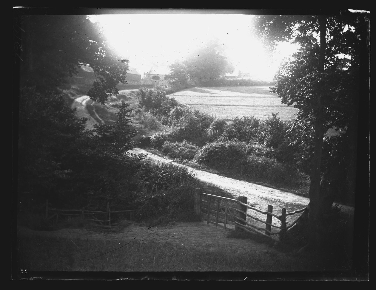 Ty Mawr Road, Rumney, Cardiff, c1890-1910. od William Booth