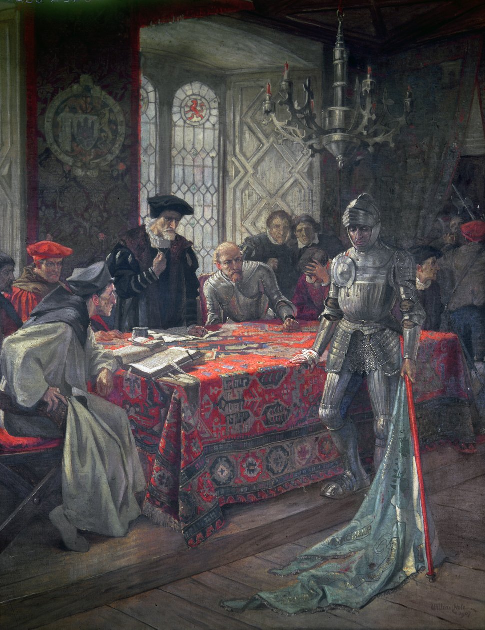 Zprávy o Floddenu, 1513 od William Brassey Hole