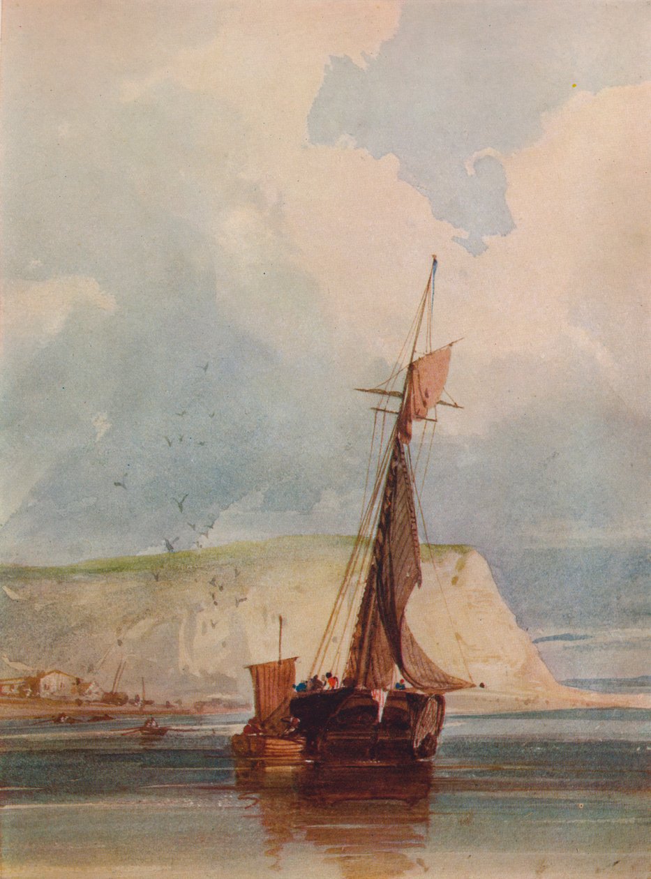 Fishing Boats of the Headland, c1841 od William Callow