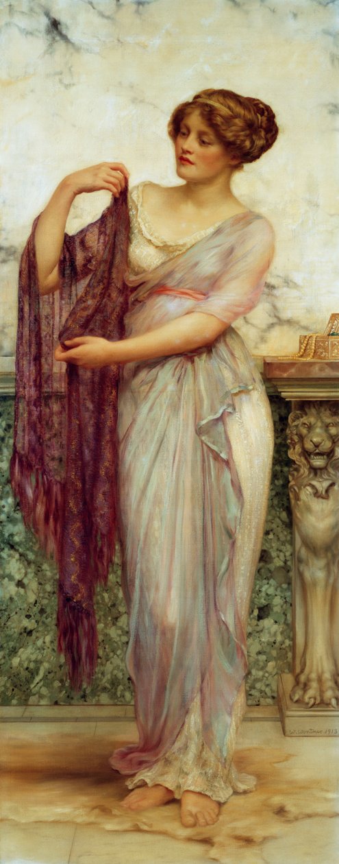 Fialový šátek od William Clark Wontner