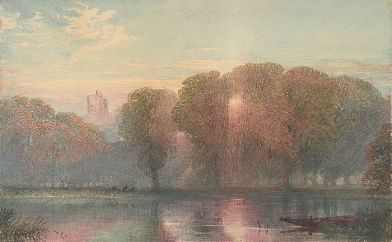 Windsor z Datchet, 1870-78. od William Collingwood Smith