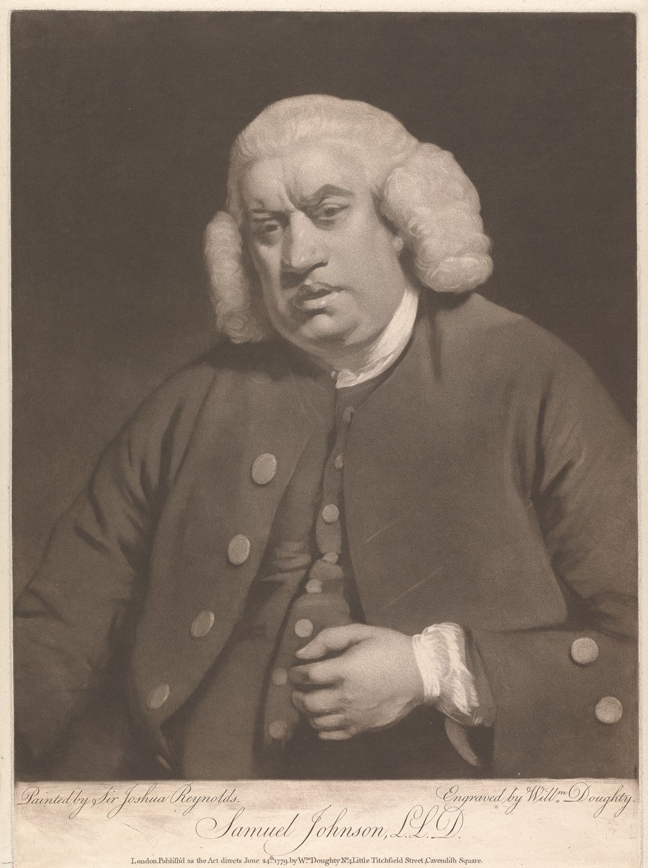Samuel Johnson, L.L.D. od William Doughty