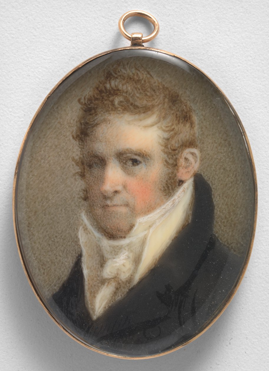 William Dunlap autoportrét, c. 1805. od William Dunlap