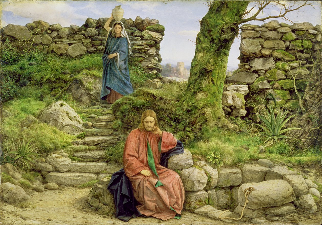 Žena Samaří, 1860 od William Dyce