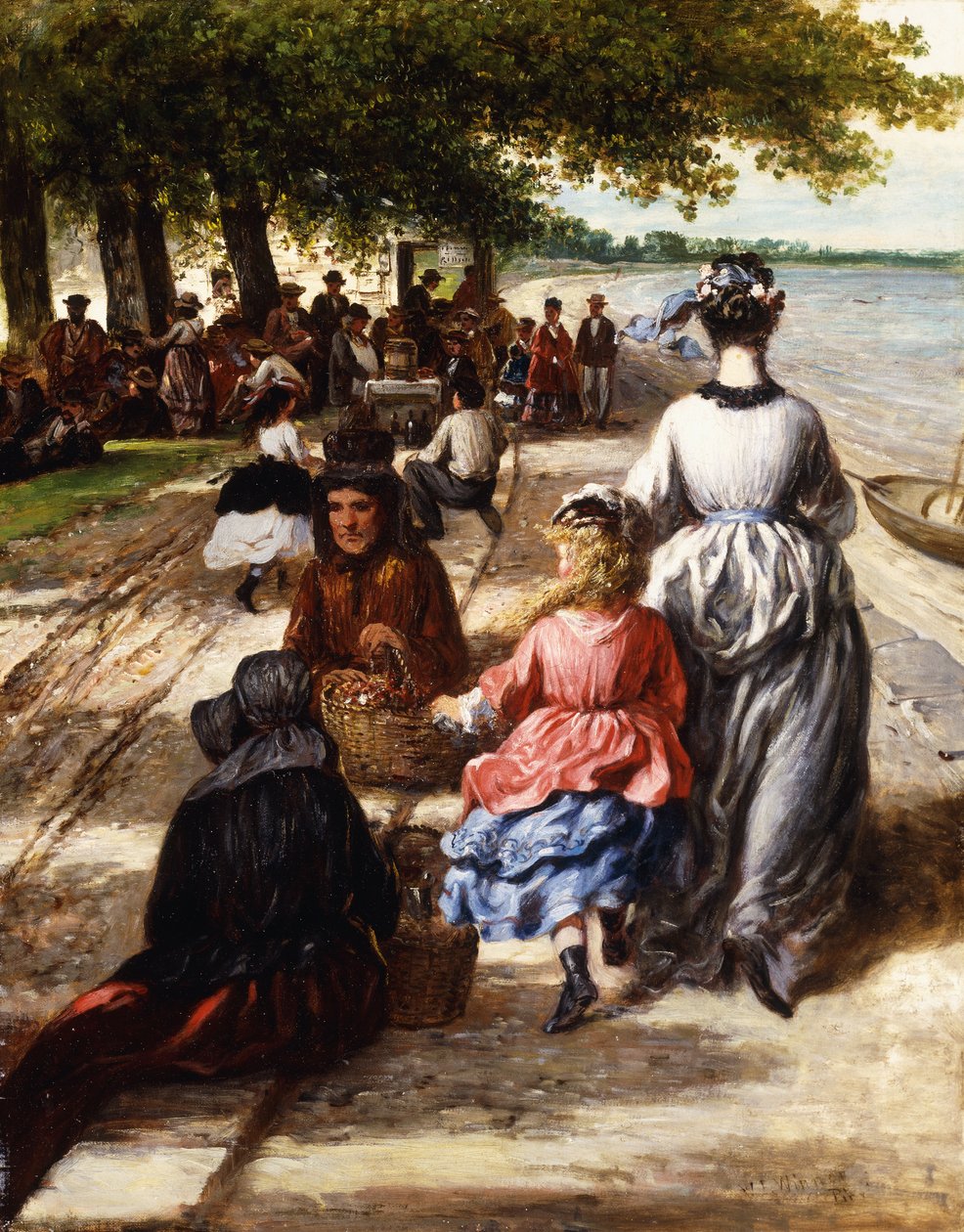 Blízko pláže, Gloucester, 1877 od William E. Winner