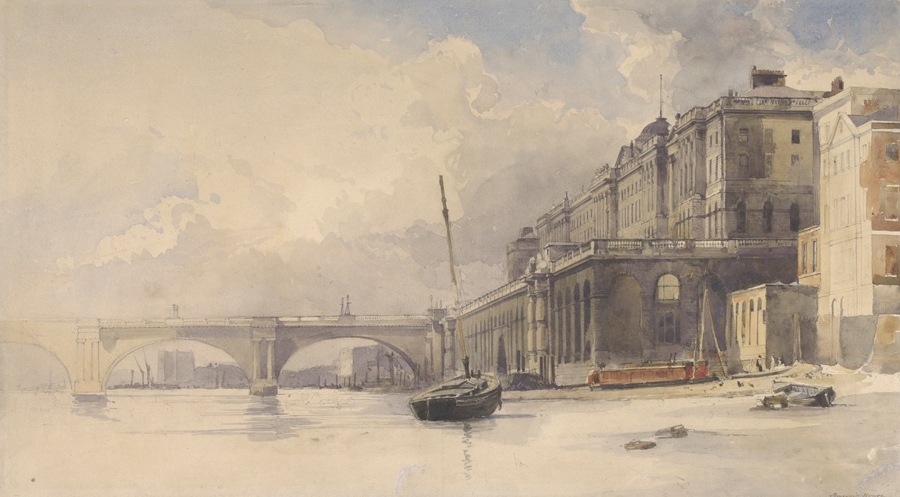 Somerset House a most Waterloo od William Edward Dighton