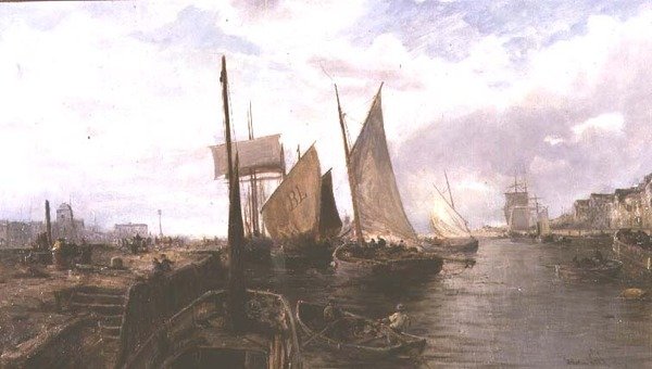 Bristolské doky od William Edward Webb