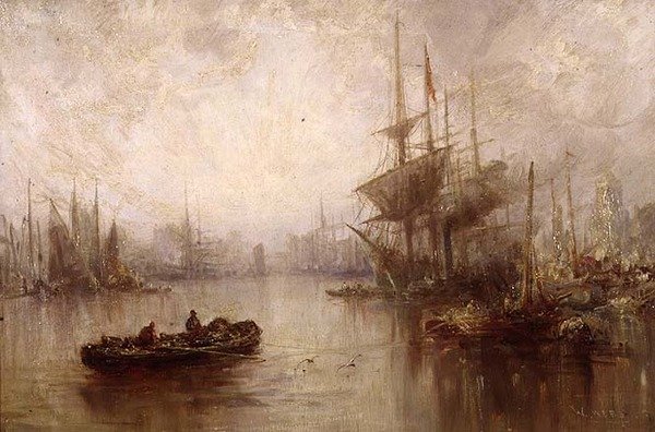 Východ slunce (pár 88435) od William Edward Webb