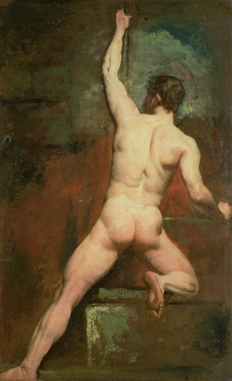 Studie pro mužský akt od William Etty