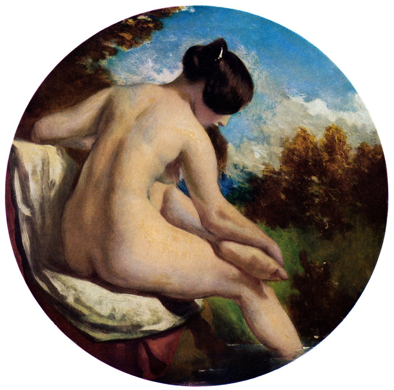 The Bather, 19. století. od William Etty
