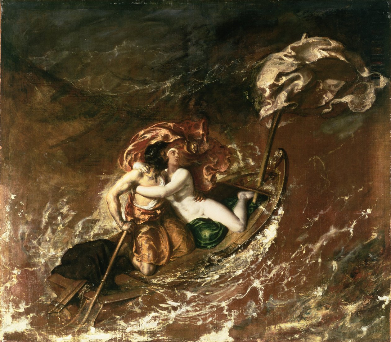 Bouře od William Etty
