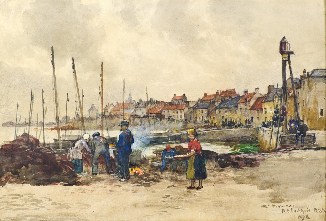 St Monance od William Ewart Lockhart