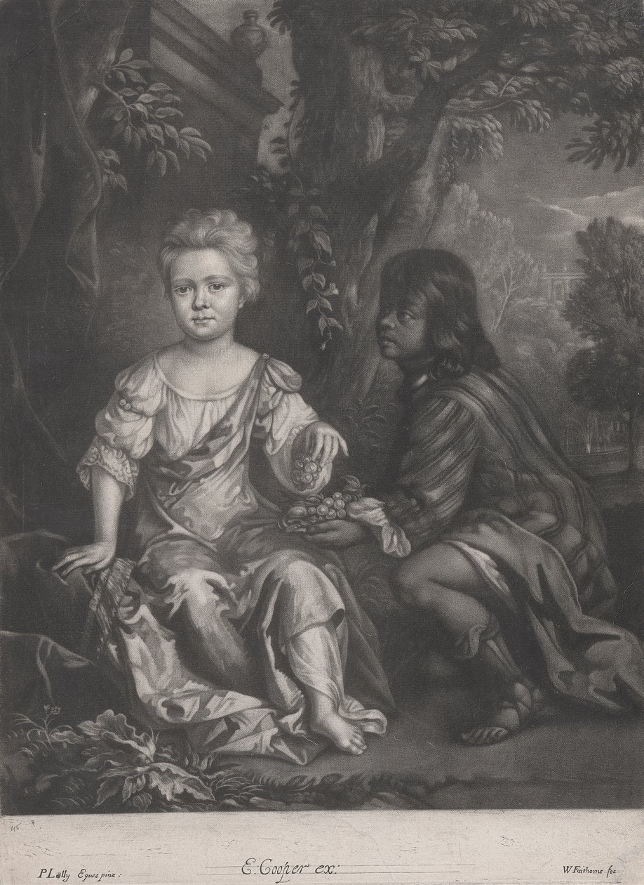 Elizabeth Cooperová od William Faithorne