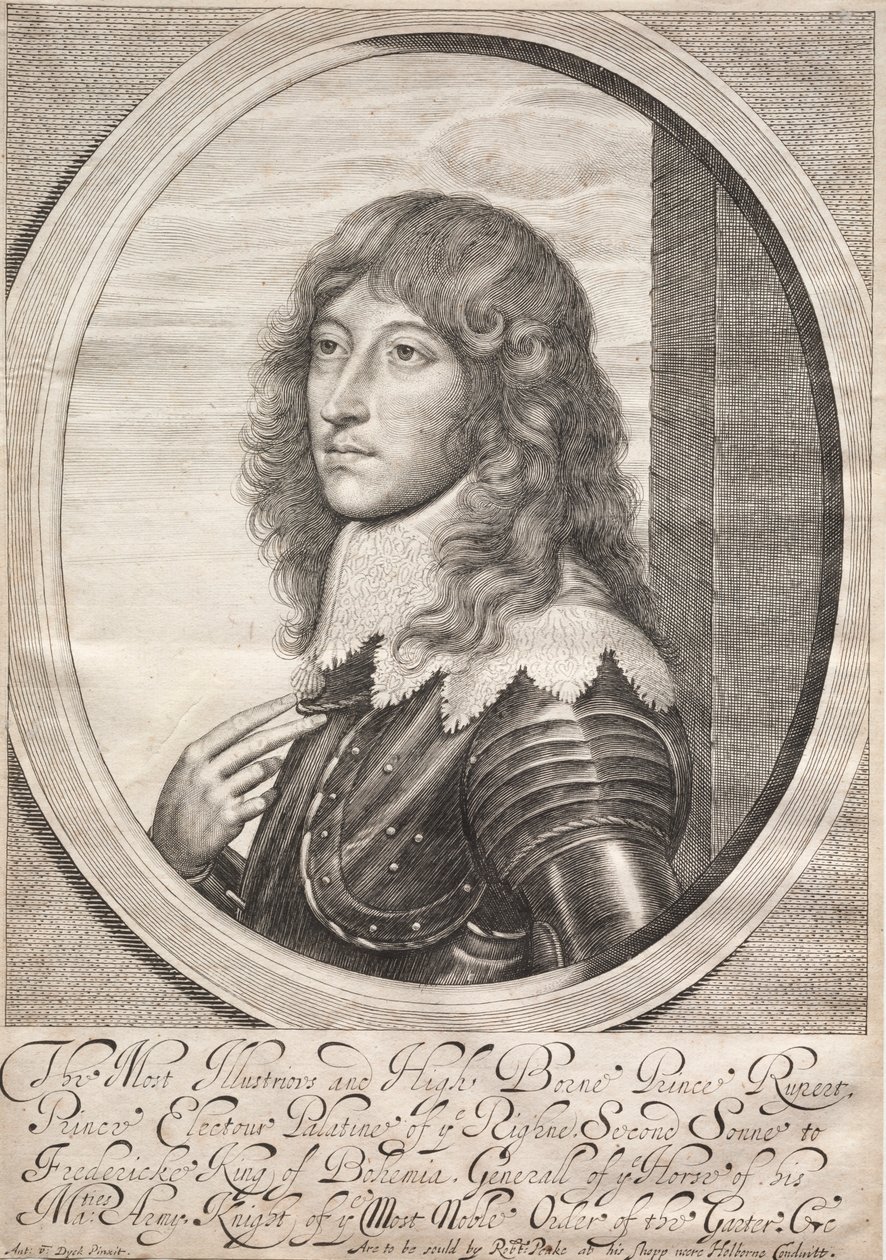 princ Rupert. od William Faithorne