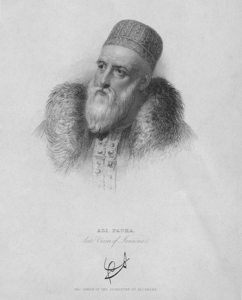 Ali Pacha, 1832. od William Finden