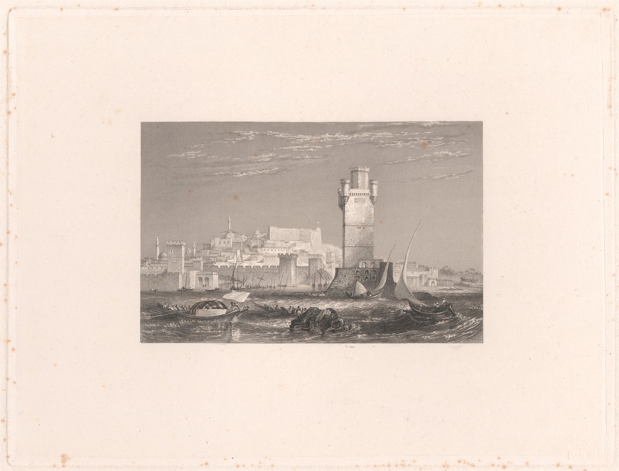 Rhodos od William Finden