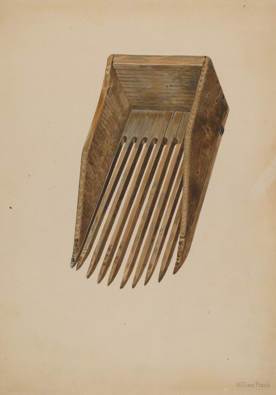 Lopatka na sklizeň brusinek, c. 1942. od William Frank