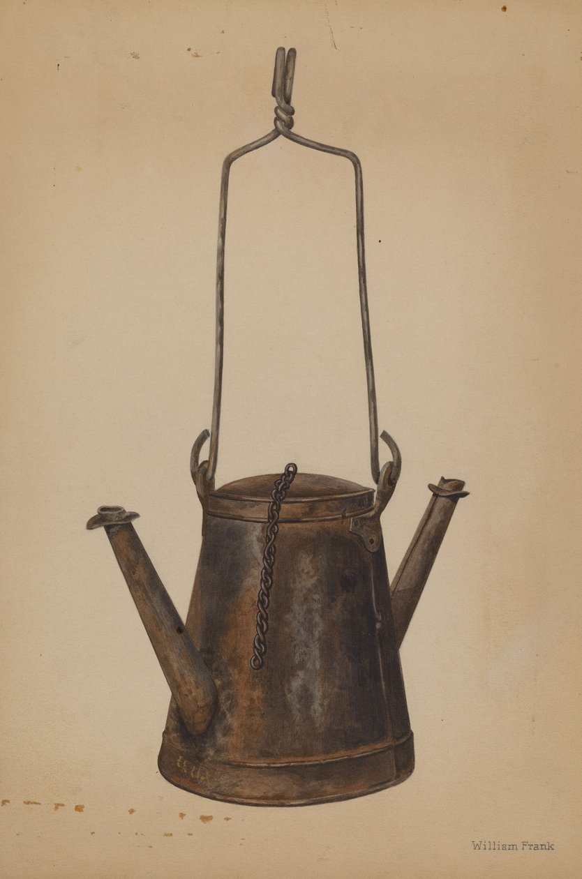 Dvě tryskající pochodeň, c. 1942. od William Frank