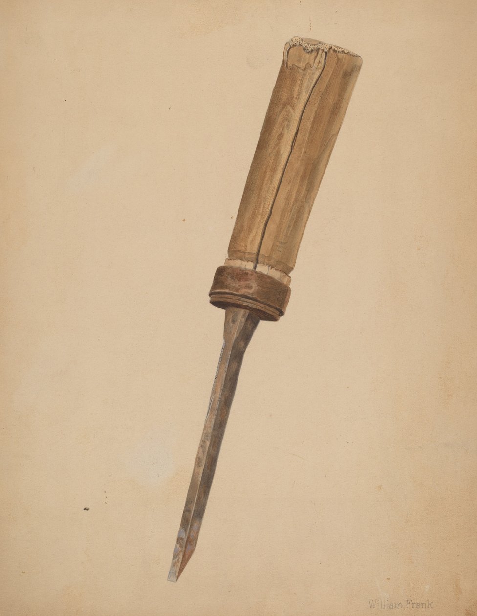Dláto výrobce vozů, c. 1942. od William Frank