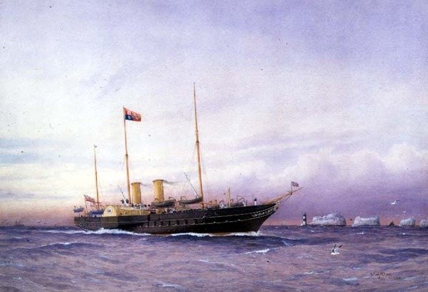 H.M. Jachta Osborne od William Frederick Mitchell