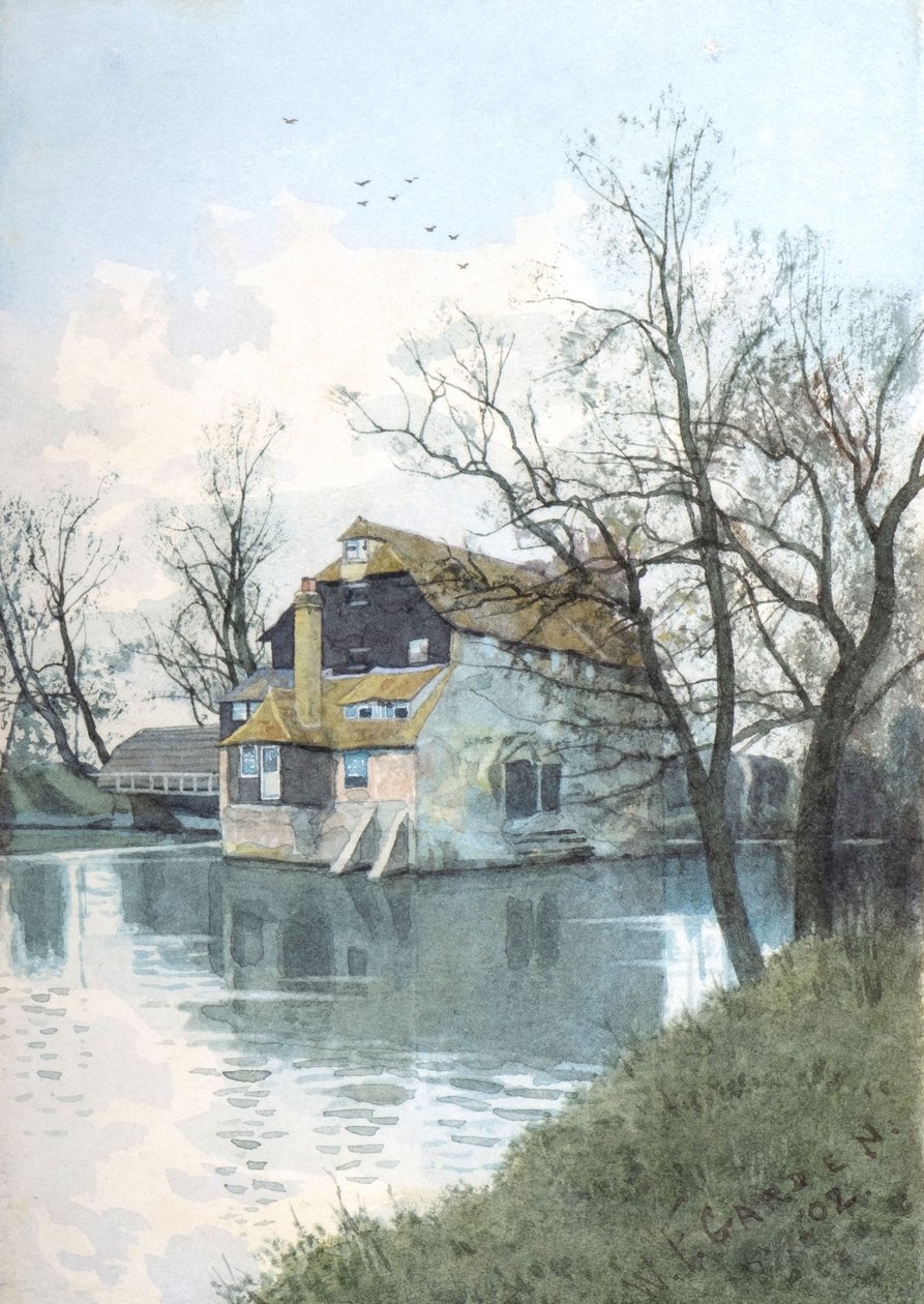 Houghton Mill od William Garden Fraser