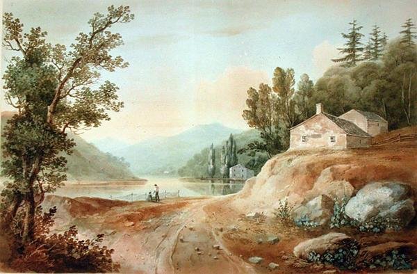 Pohled z Fishkill od William Guy Wall