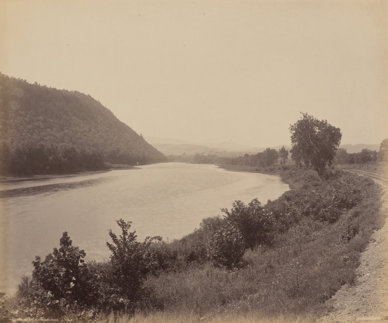 Susquehanna na Standing Stone od William H. Rau