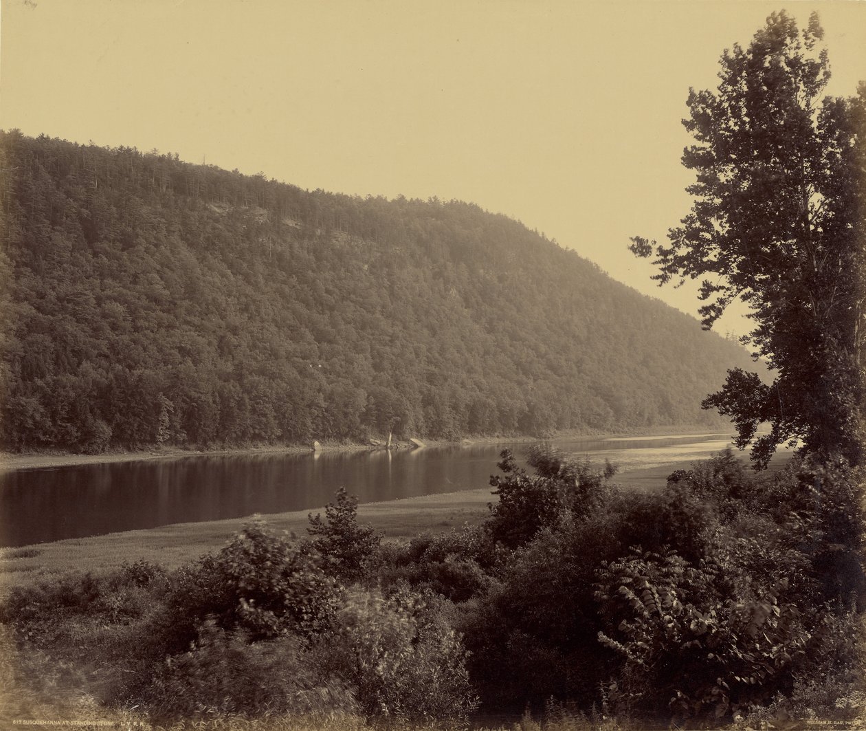 Susquehanna na Standing Stone. od William H. Rau