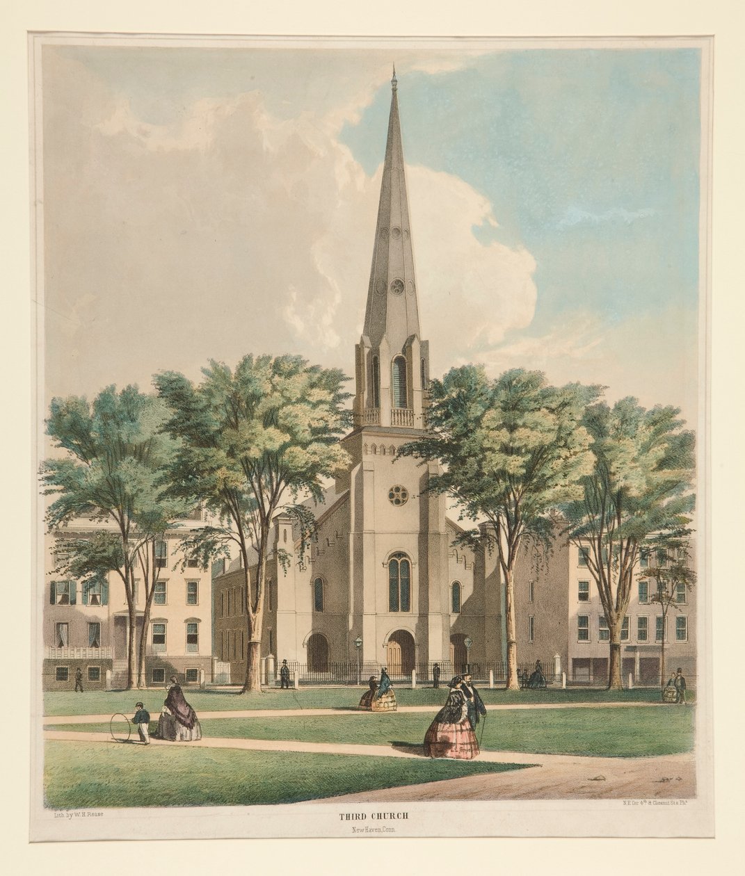 Třetí kostel / New Haven, Conn. od William H. Rease