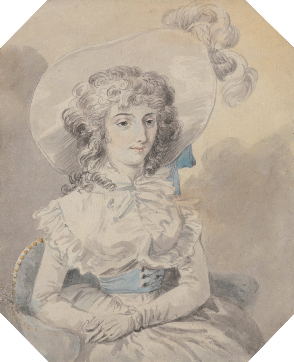 Slečno Charlotte Sandby od William Hamilton