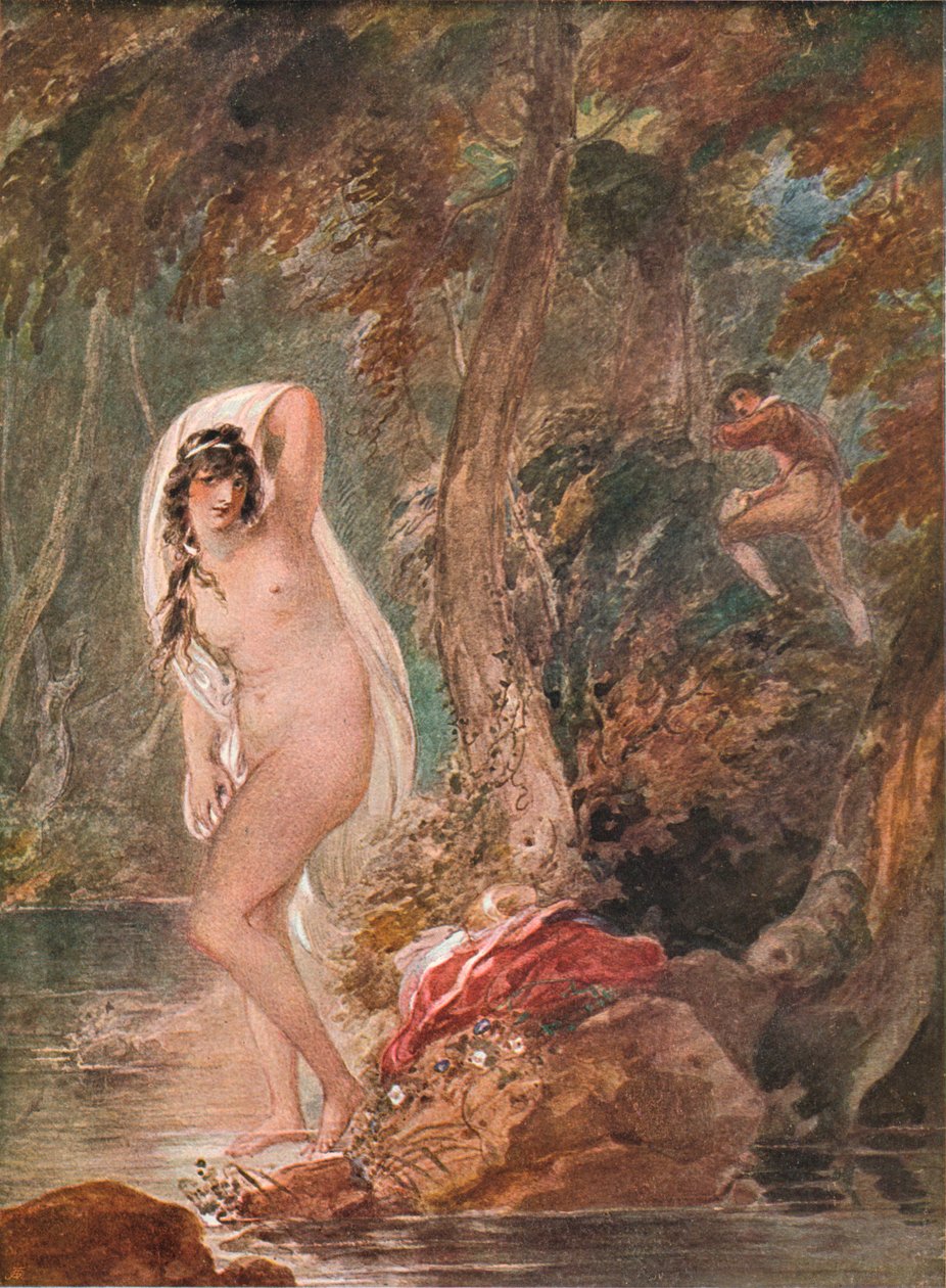 Musidora, c1788 1904 od William Hamilton
