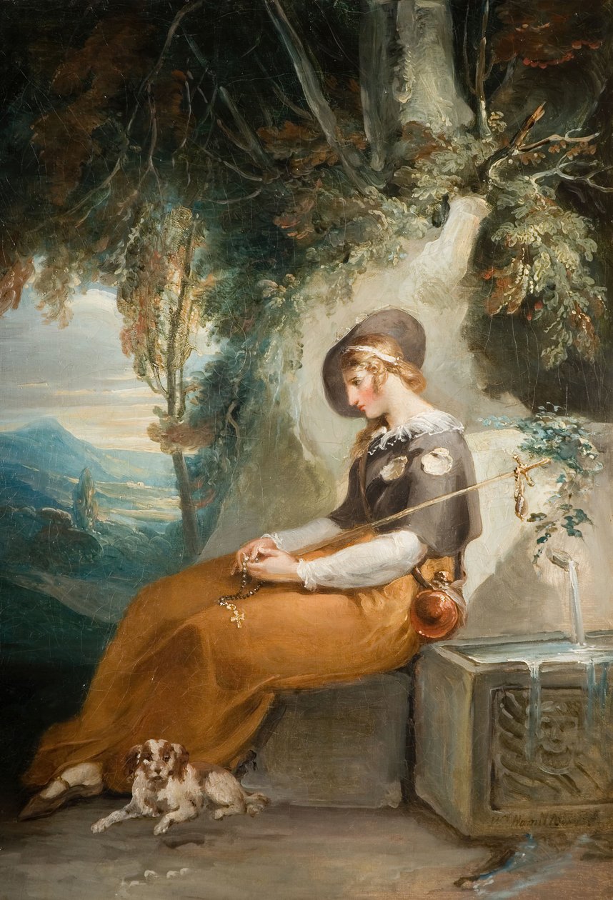 Poutník, 1770-1800. od William Hamilton