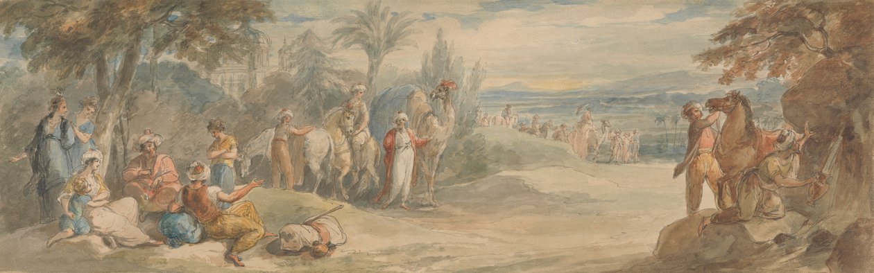 Cestovatelé v Turecku od William Hamilton