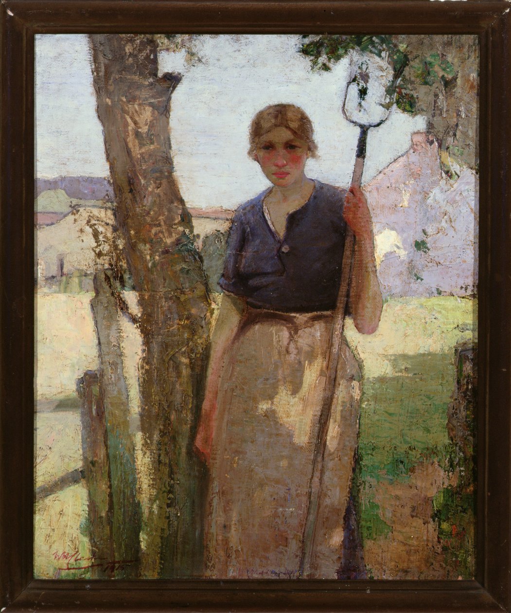 Dívka z farmy, 1915 od William Hanna Clarke