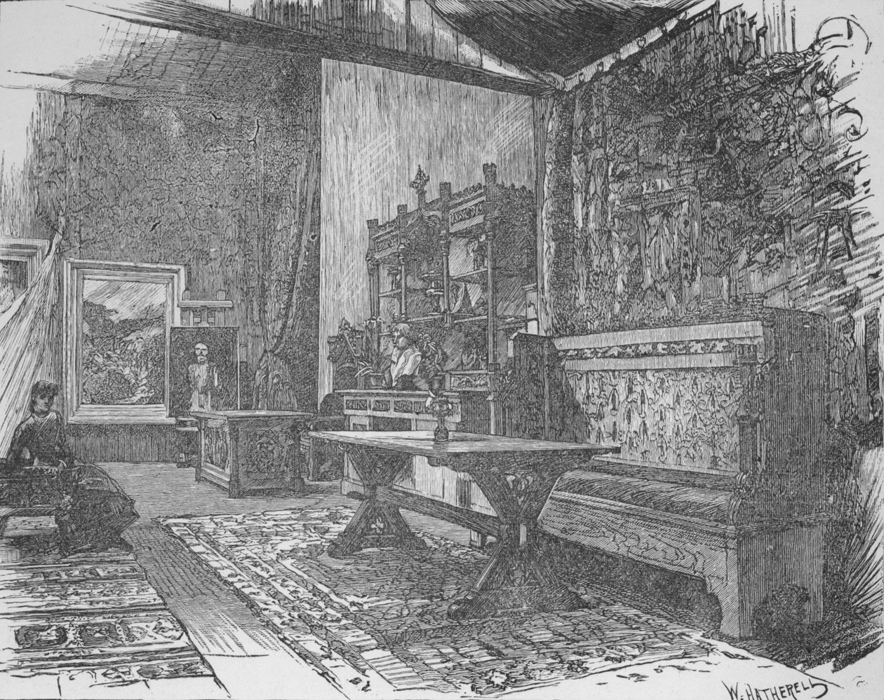 Origin Studio, 1890 od William Hatherell
