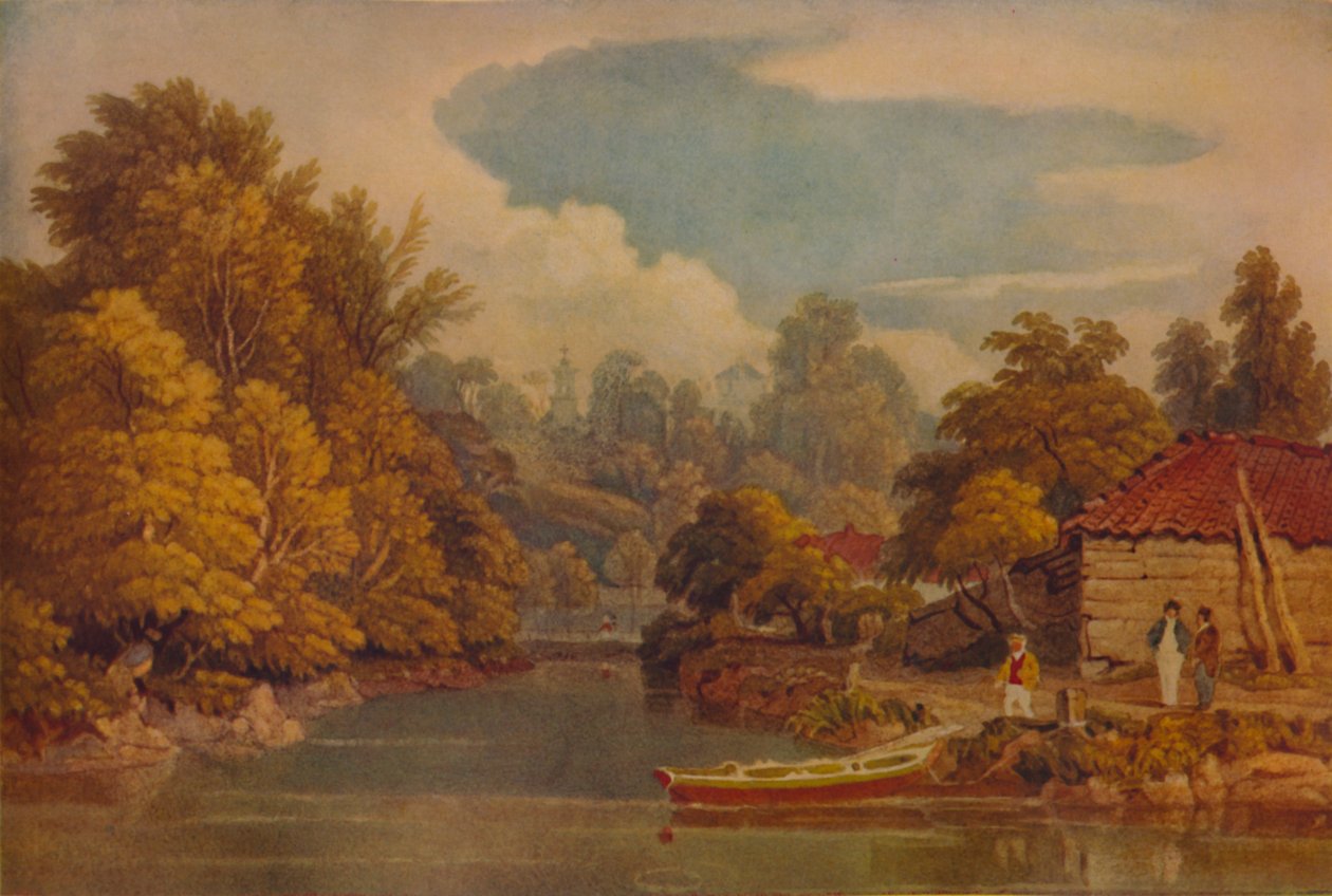 Riverside, 19. století, 1935 od William Havell
