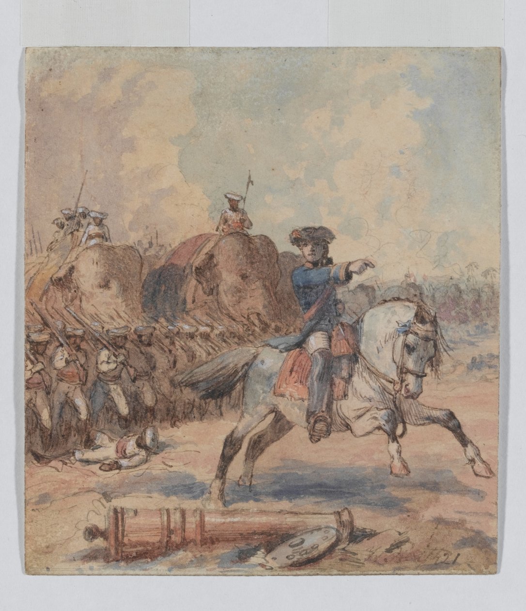 Clive v Plassey, 1757 od William Heath