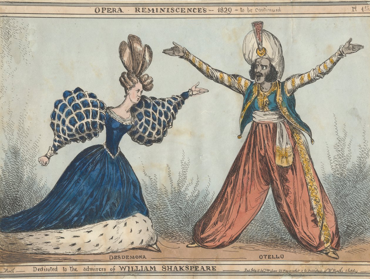 Operní vzpomínky: Desdemona a Othello od William Heath