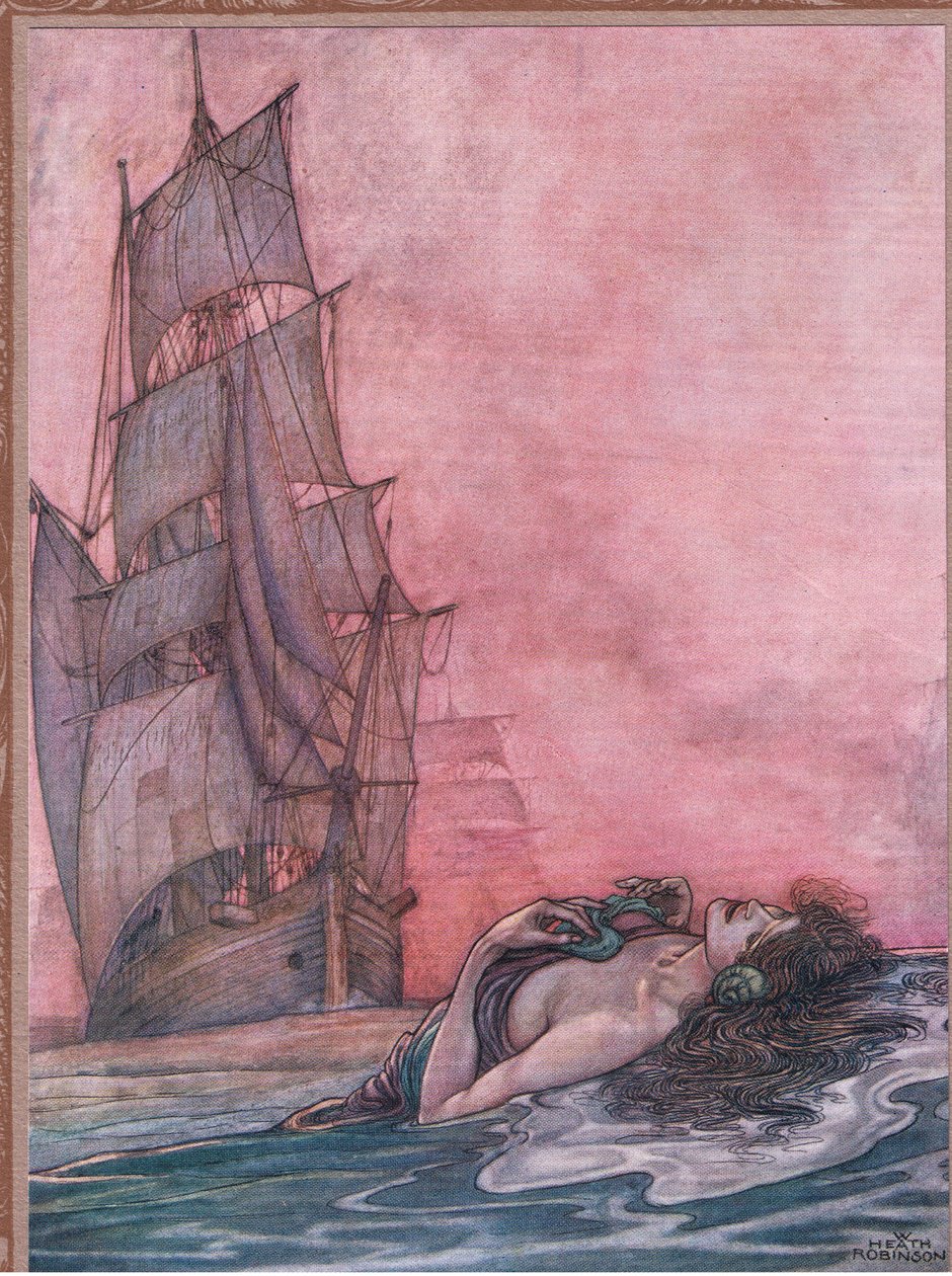 Volá nás, stále nenažraná od William Heath Robinson