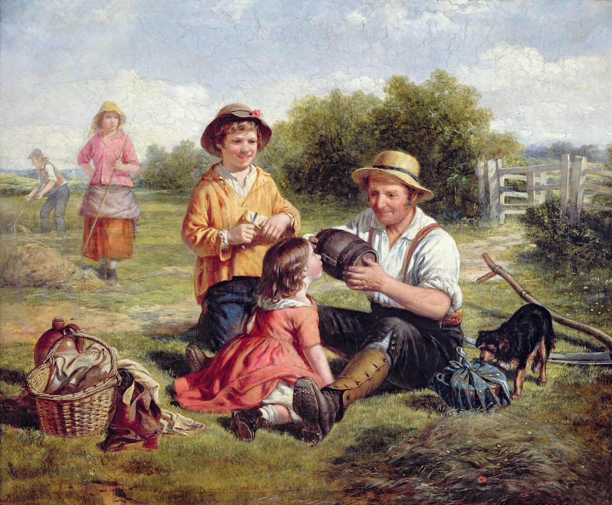 Hayfield od William Hemsley