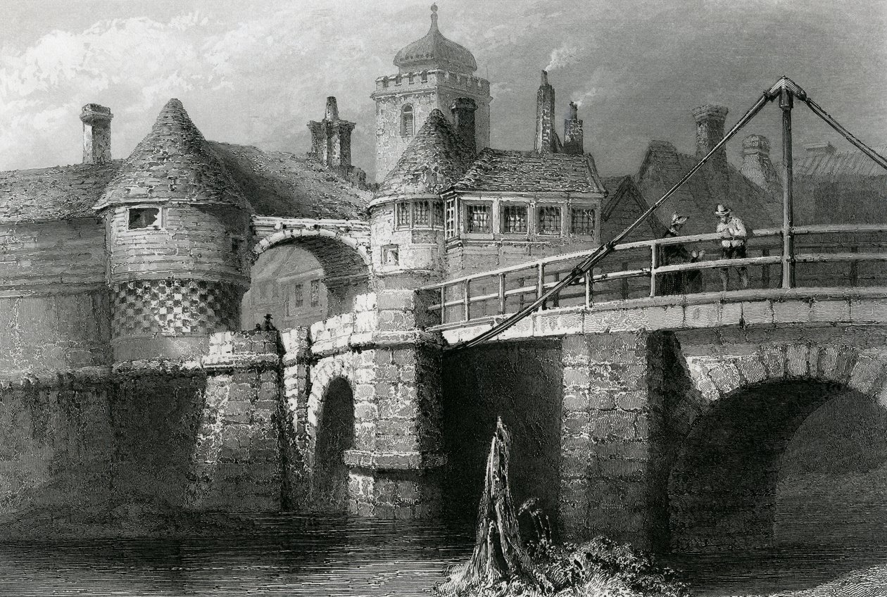 Sendvič, ryl E. Challis, 1841 od William Henry Bartlett