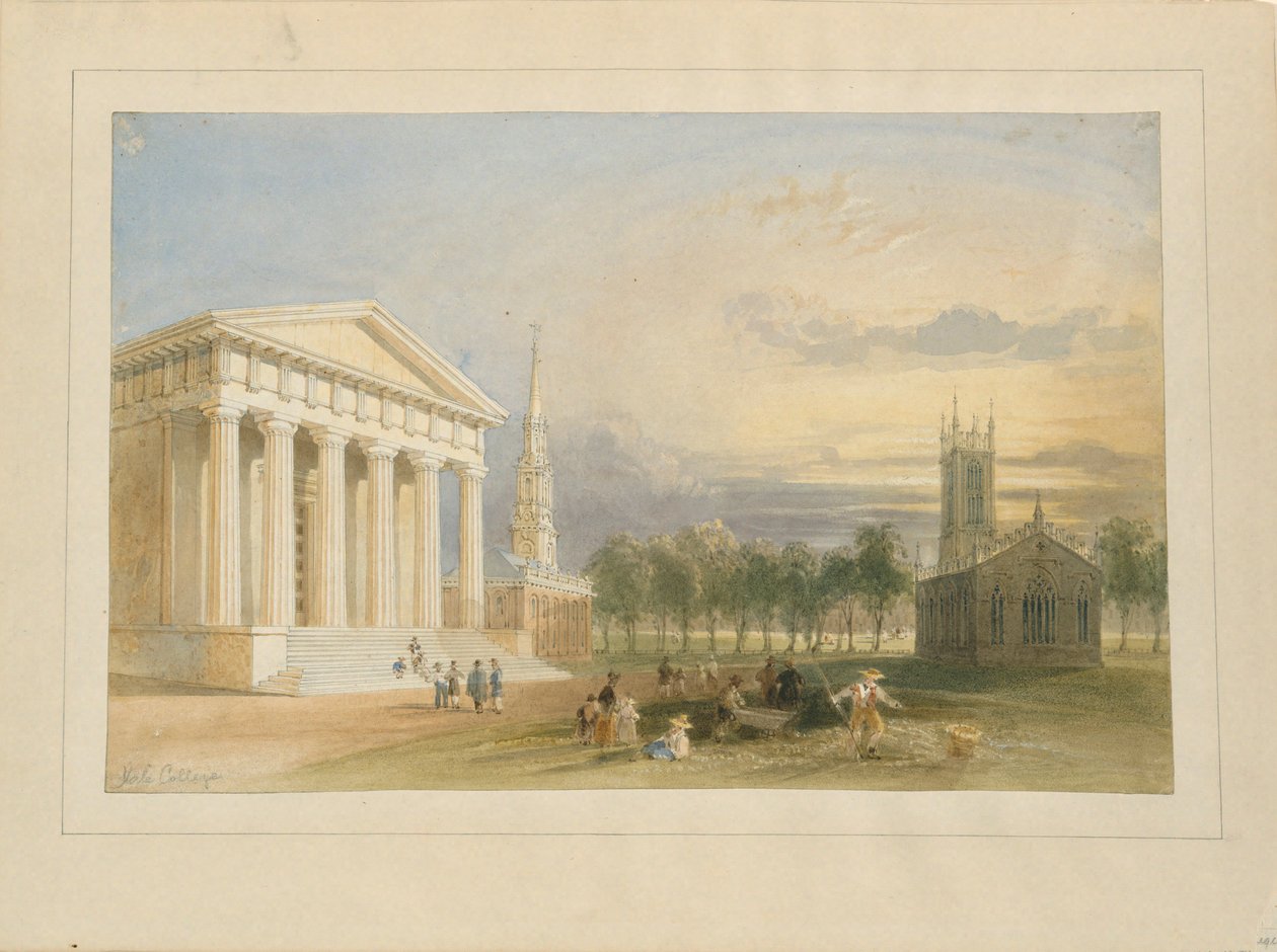 Studie pro Bartletta od William Henry Bartlett