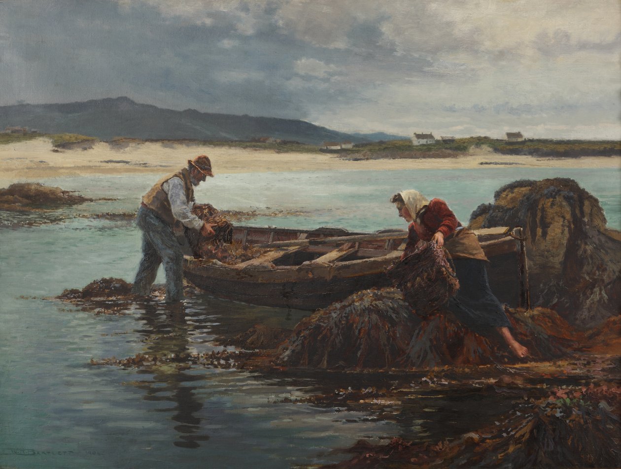 The Dulse Gatherers, 1904 od William Henry Bartlett