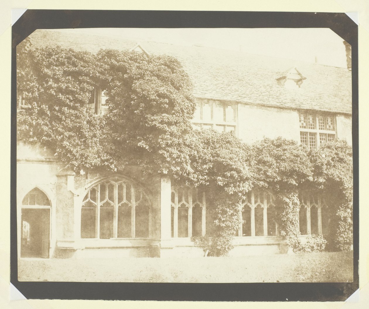 Klášter Lacock Abbey od William Henry Fox Talbot
